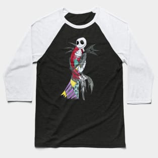 Jack and Sally Baseball T-Shirt